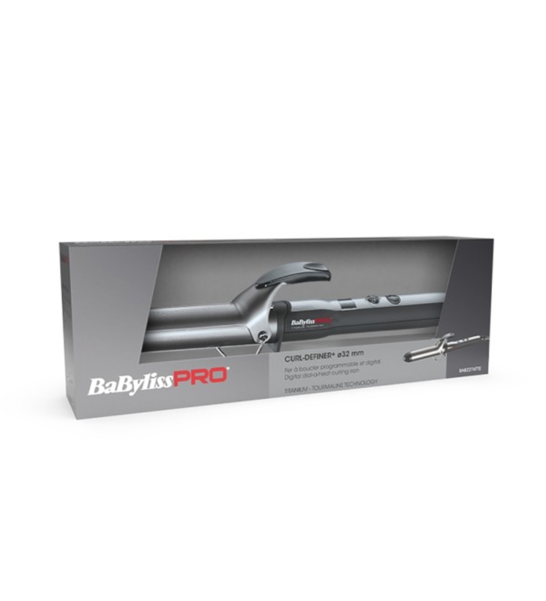 Професионална дигитална  маша за къдрене Babyliss Pro CURL DEFINER + (32 мм)