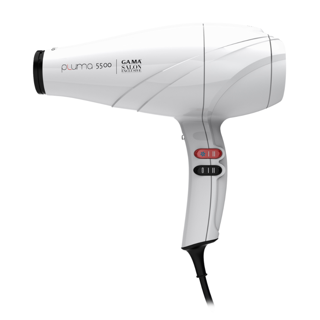 Професионален сешоар GA.MA PLUMA 5500 OXY-ACTIVE, бял