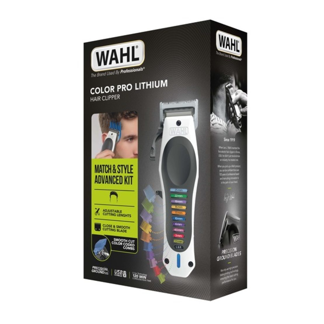 Акумулаторна машинка за подстригване WAHL COLOR PRO LITHIUM