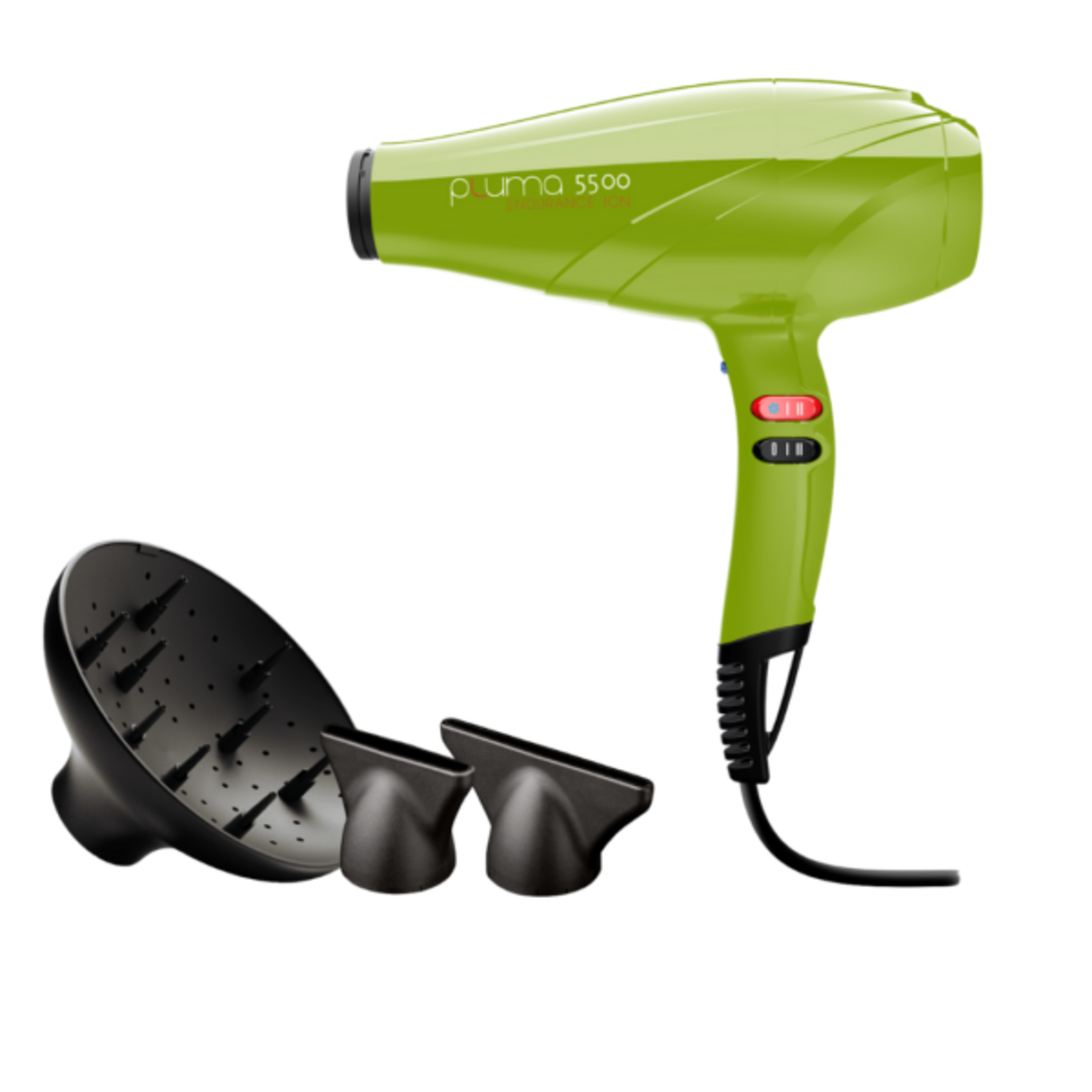 Професионален сешоар GA.MA Pluma 5500 Endurance Ion Verde
