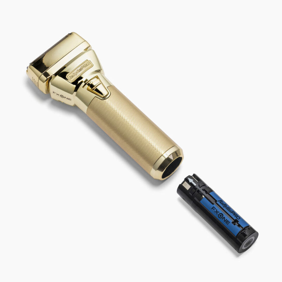 Акумулаторна самобръсначка BabylissPro FXONE All-Metal Gold Shaver