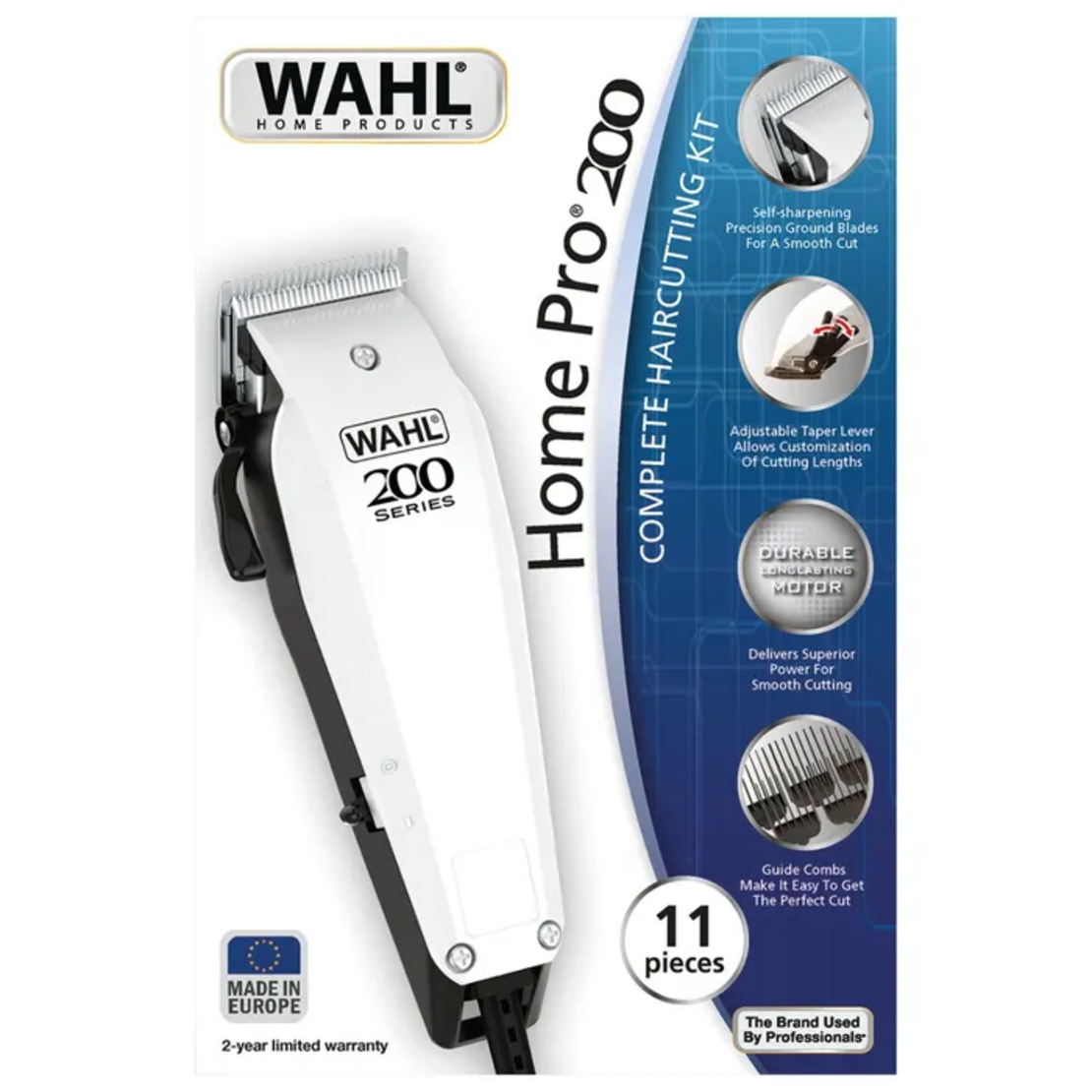 Машинка за подстригване на коса с кабел WAHL Home Pro 200