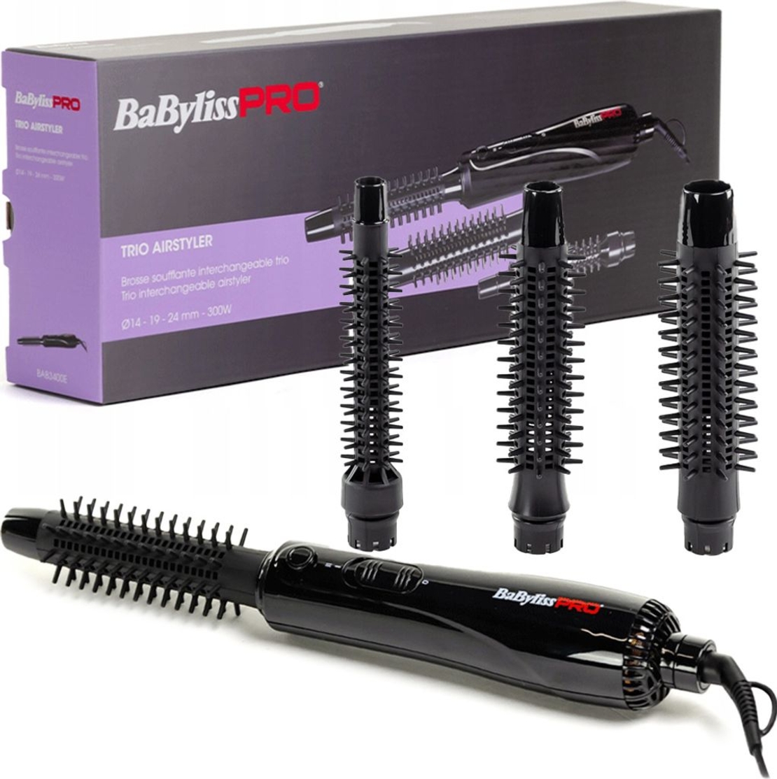 Четка за с горещ въздух BaByliss PRO TRIO AIRSTYLER- повредена опаковка