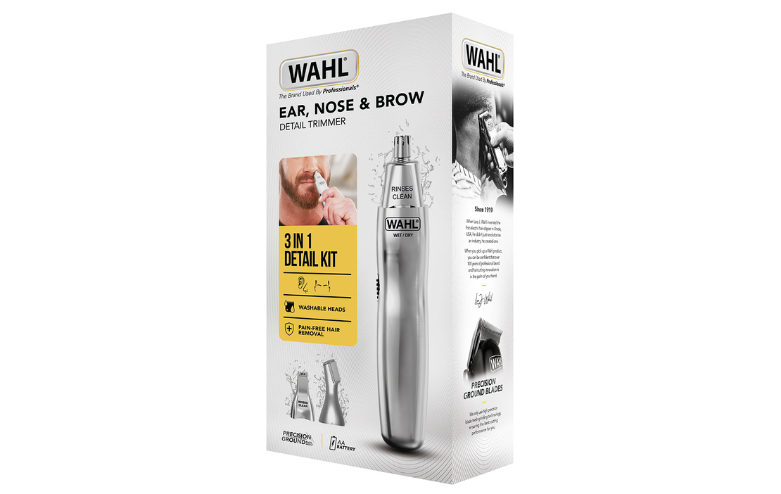 Тример за вежди, нос и уши Wahl Ear, Nose & Brow Trimmer 3 in 1
