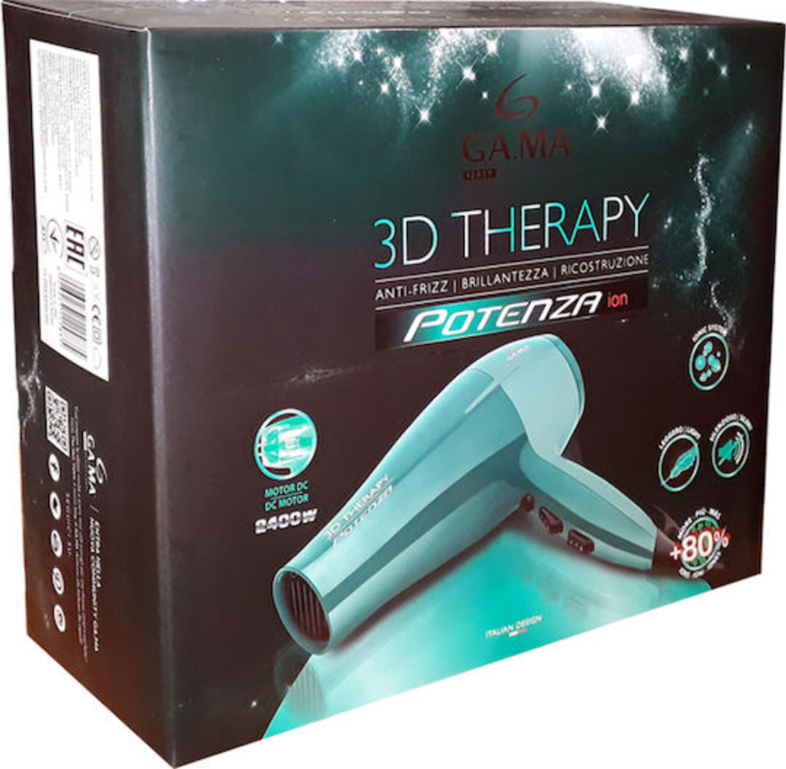 Професионален сешоар GA.MA 3D THERAPY POTENZA ION