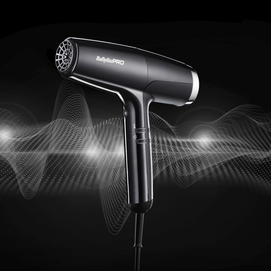 Професионален сешоар BaBylissPRO FALCO Black & Silver