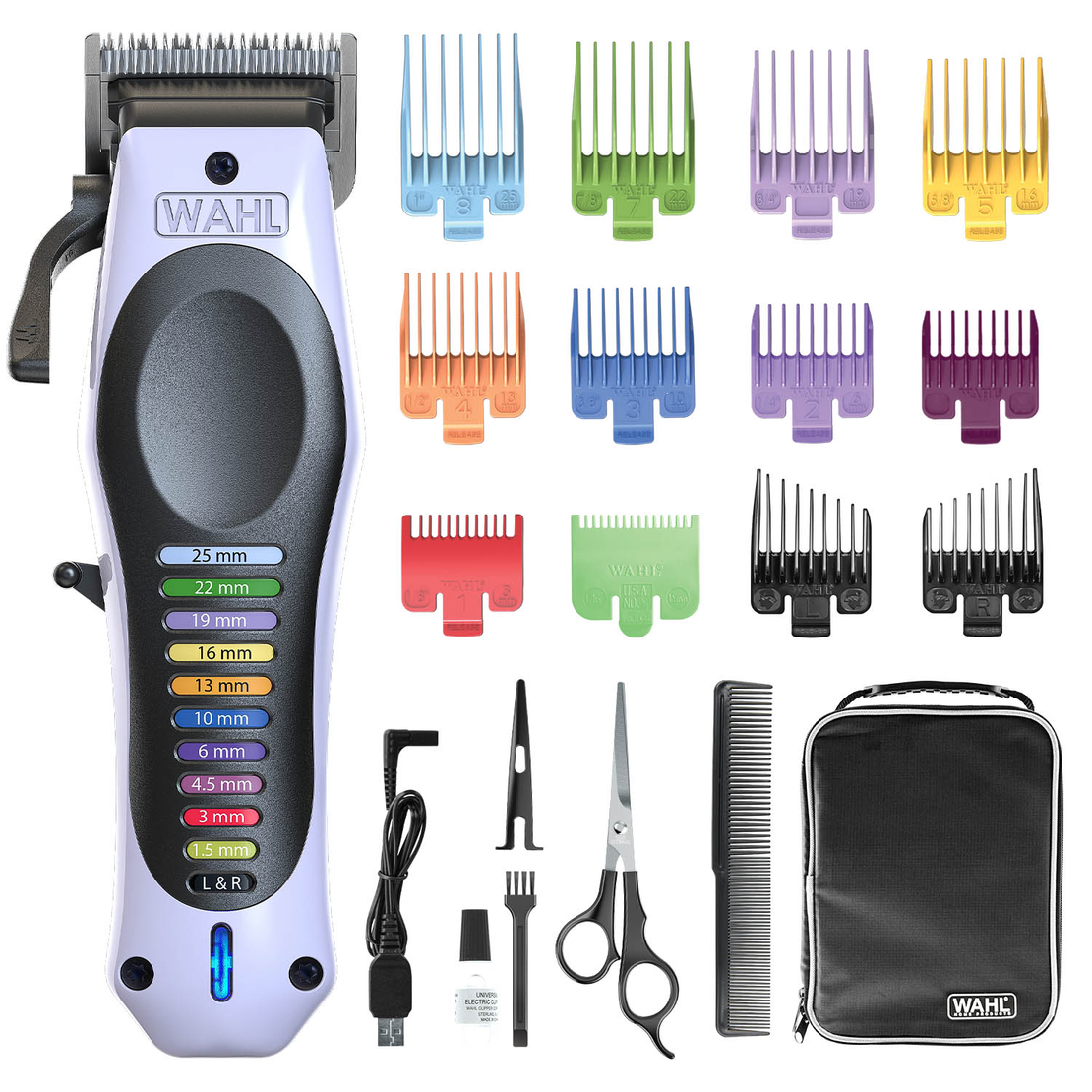 Акумулаторна машинка за подстригване WAHL COLOR PRO LITHIUM
