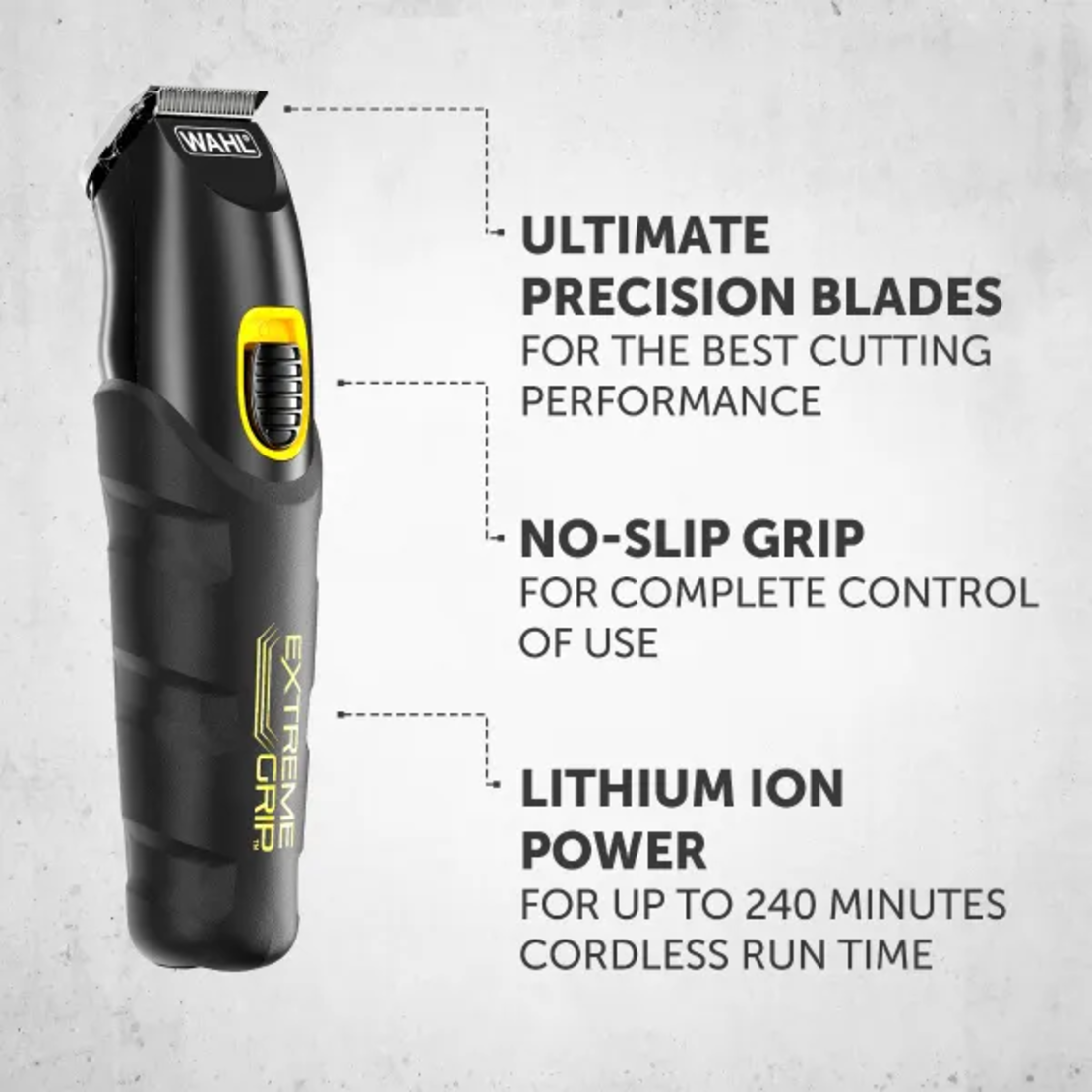 Акумулаторен тример за брада Wahl Extreme Grip Advanced