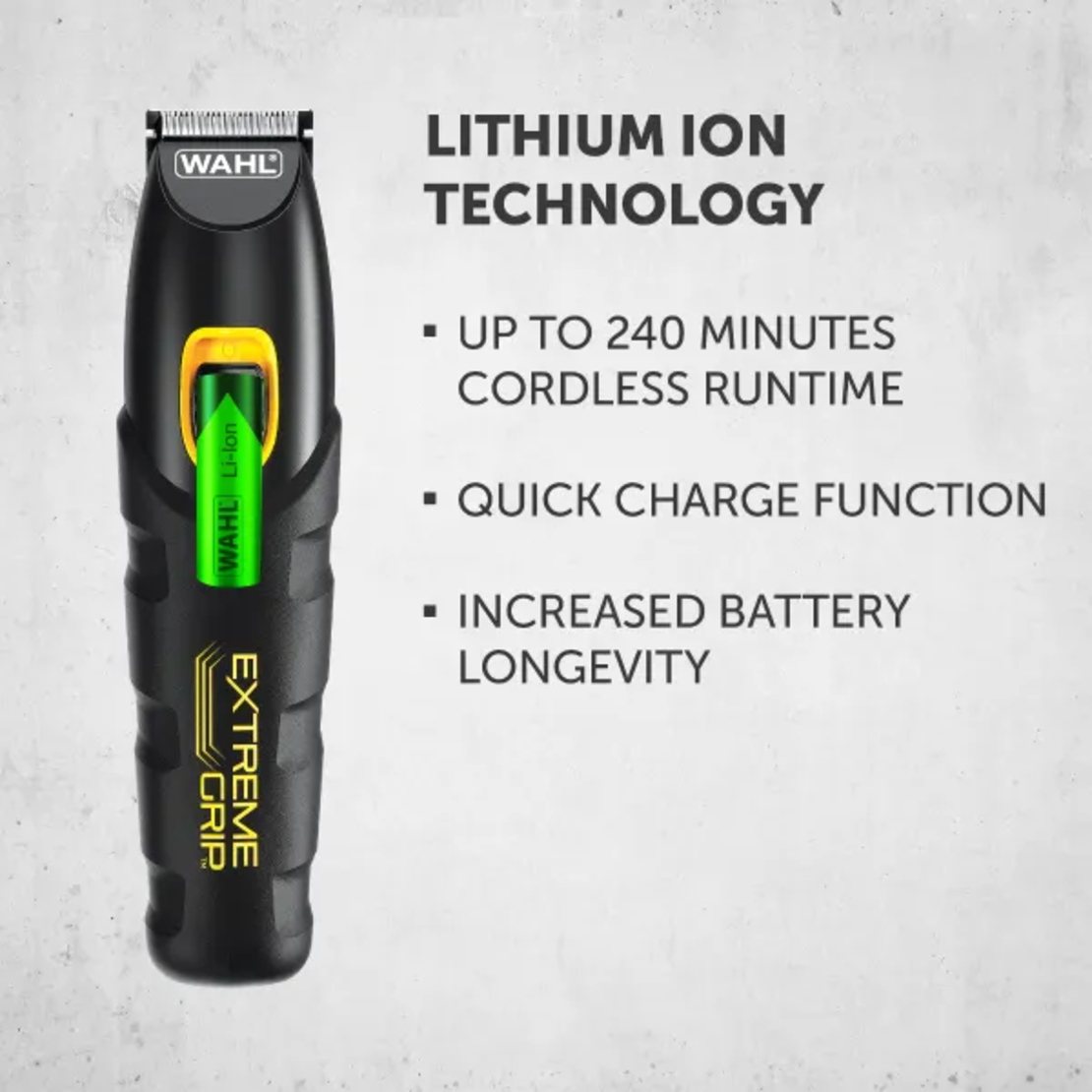 Акумулаторен тример за брада Wahl Extreme Grip Advanced