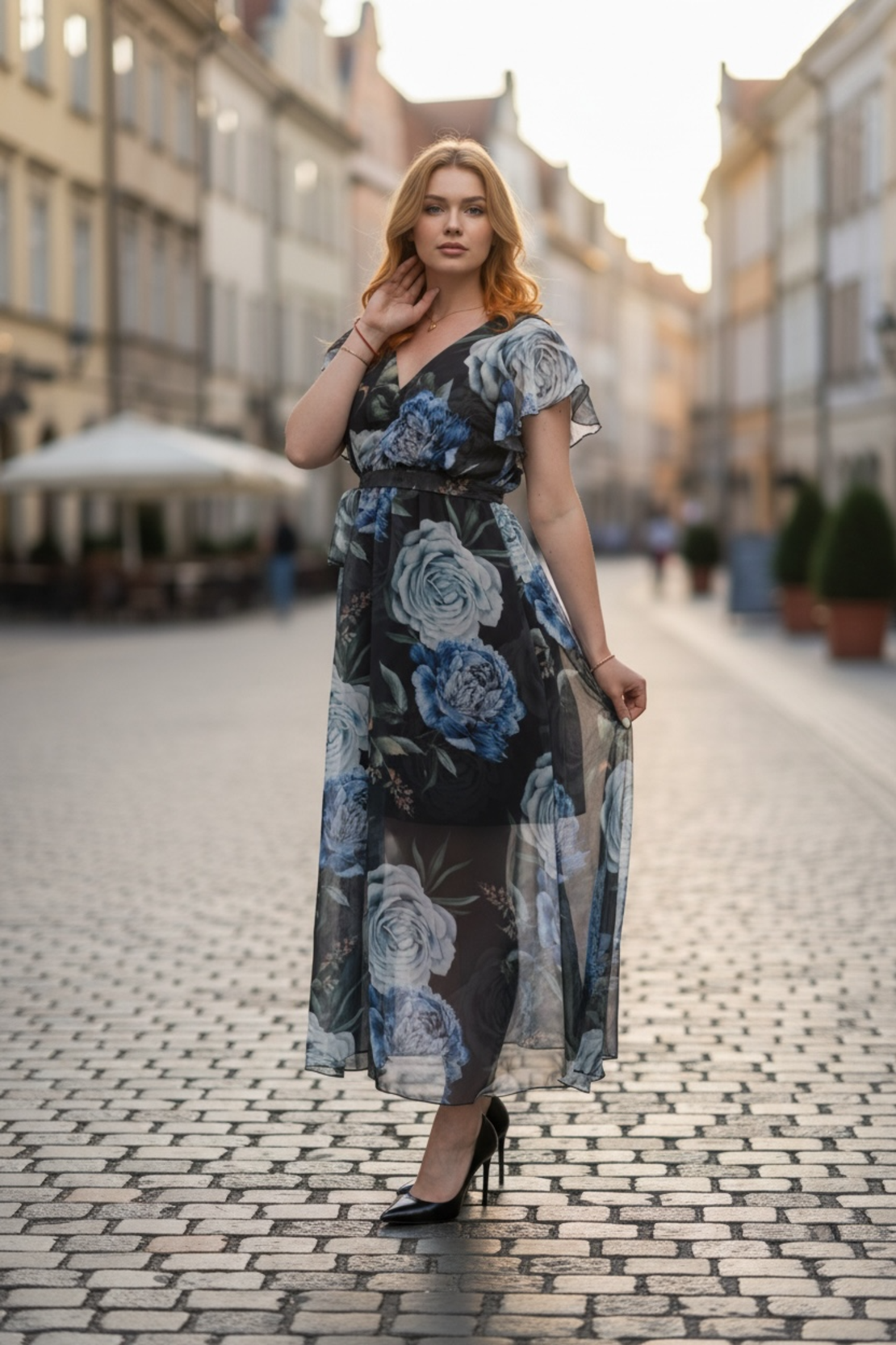 Шифонена рокля