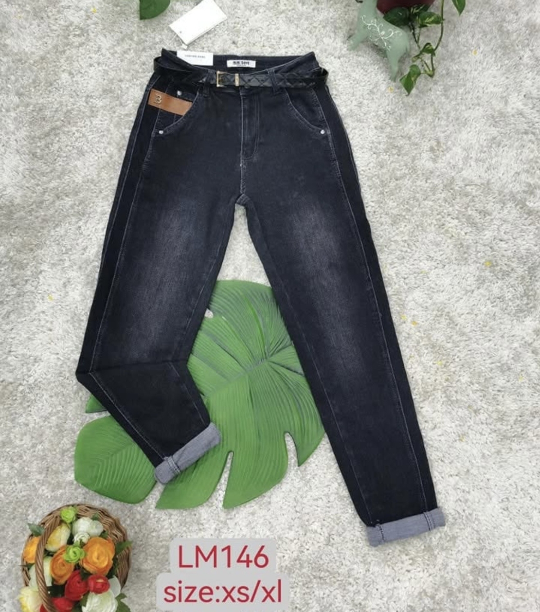 Дънки LM 146 ТЪМНО СИВО