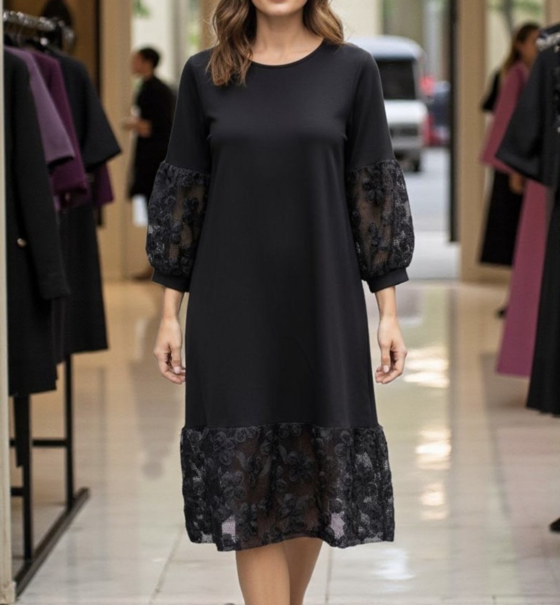 Рокля 2 цвята