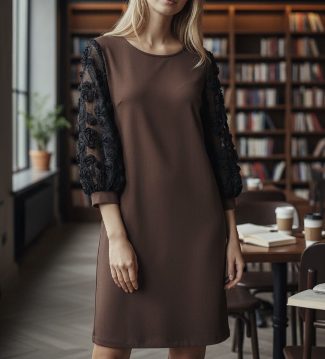 Рокля 2 цвята