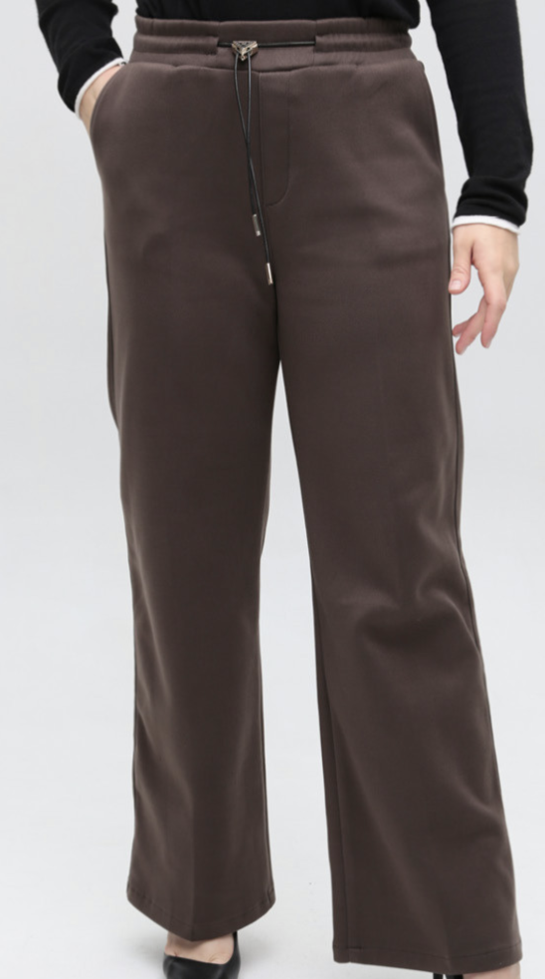 ПАНТАЛОН ЕСТЕНСИВО кафяво и черно 1720