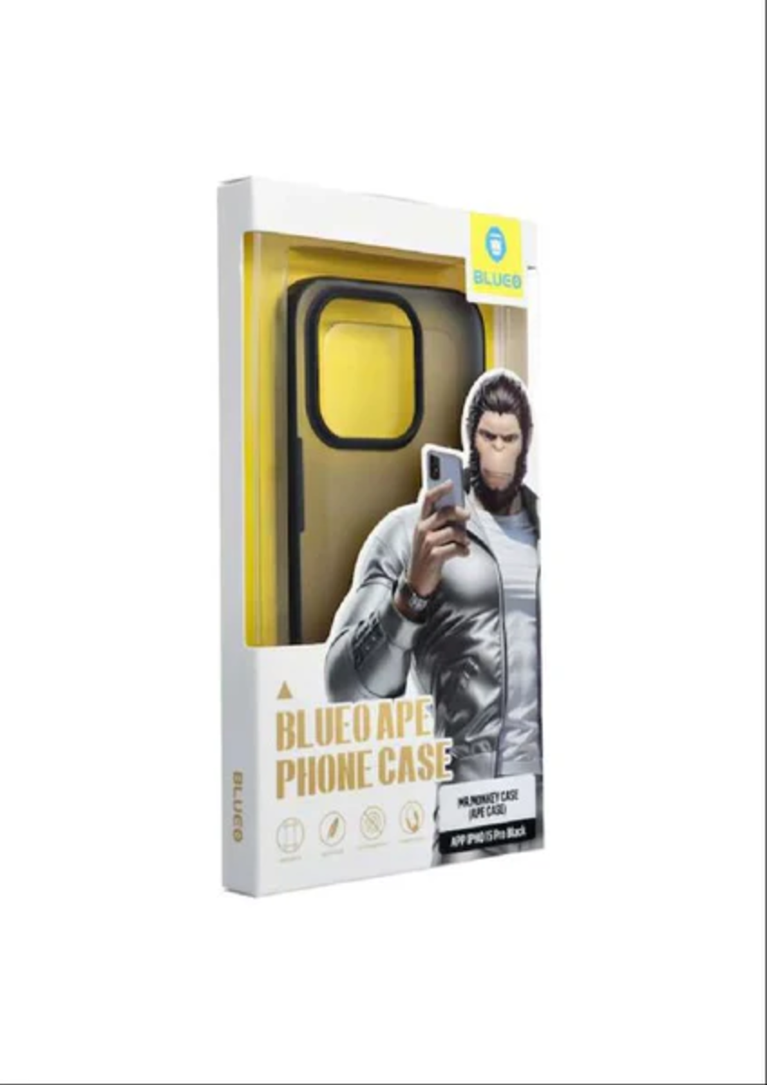 BLUEO Ape Phone Case iPhone 16 Pro Max, grey