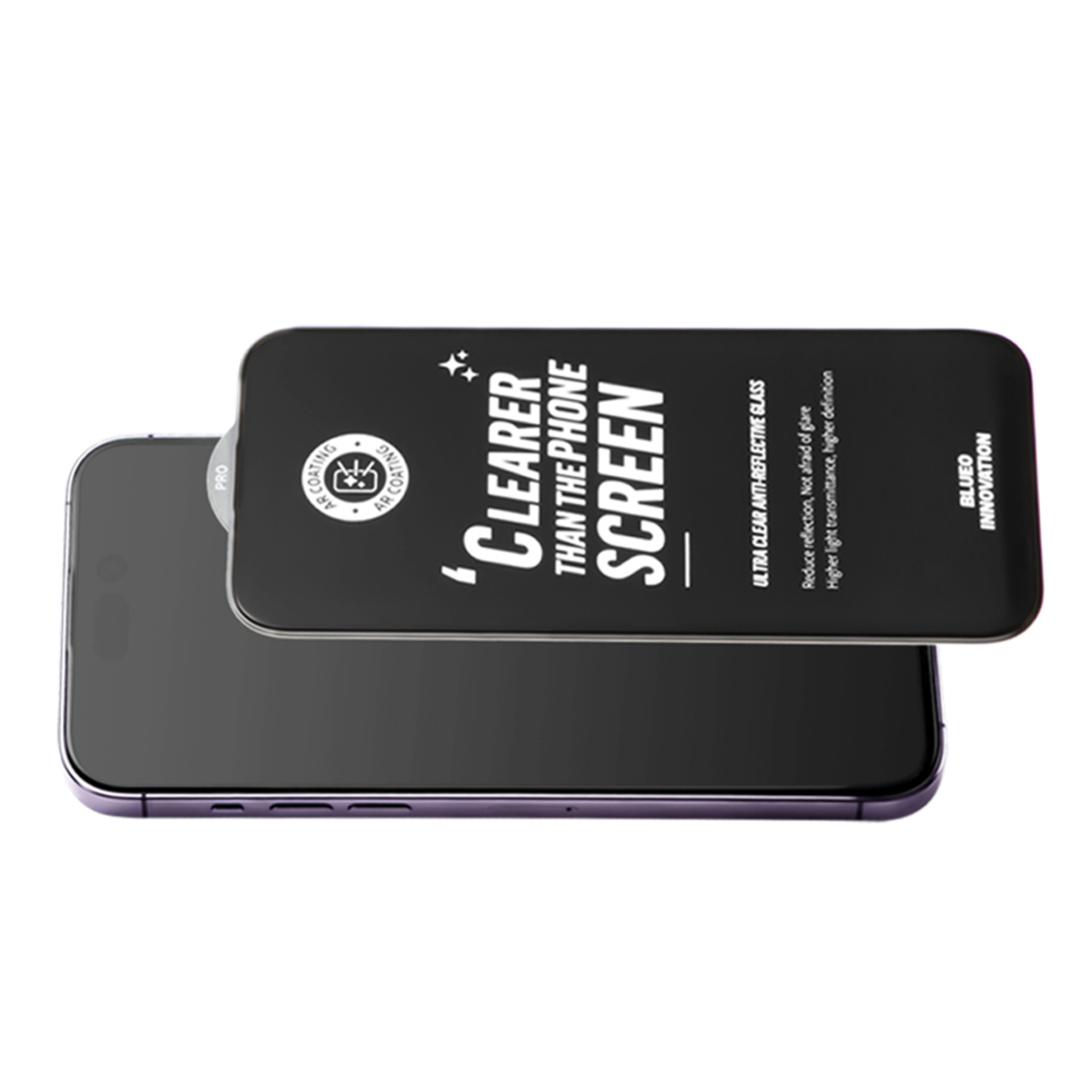 BLUEO Ultra Clear AR Anti-Reflective HD Glass iPhone 15 Pro Max
