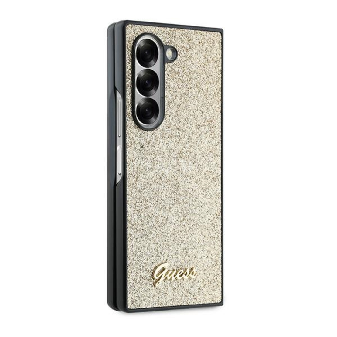 Guess GUHCZFD6HGGSHD Samsung Galaxy Z Fold6 F956 gold 4G Glitter Script