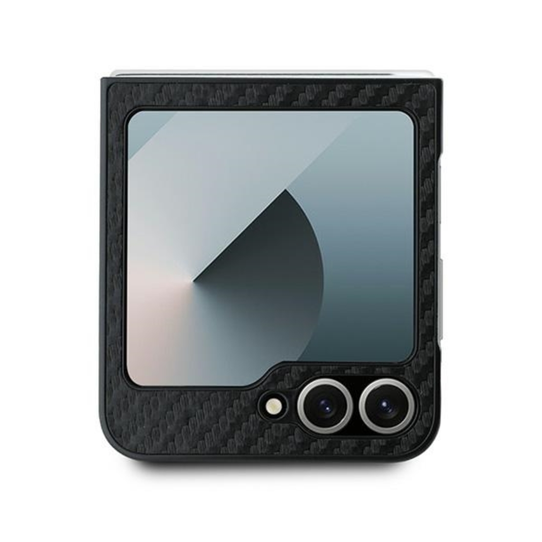 BMW BMHCZF622NBCK Samsung Galaxy Z Flip6 F741 black hardcase Carbon Blue Line