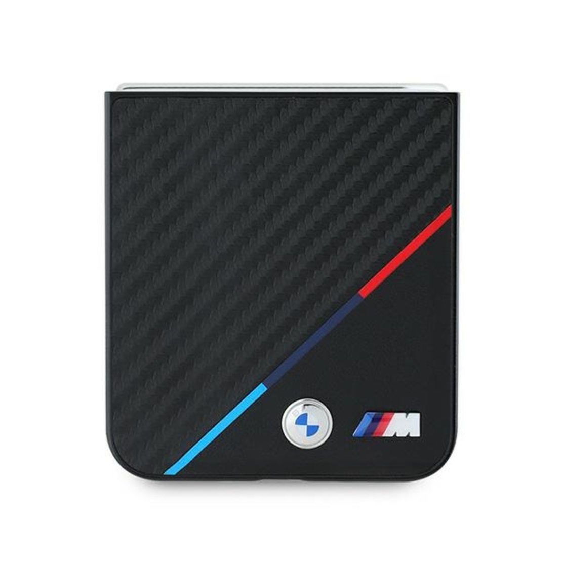 BMW BMHCZF623PUDTK Samsung Galaxy Z Flip6 F741 black hardcase Carbon Tricolor