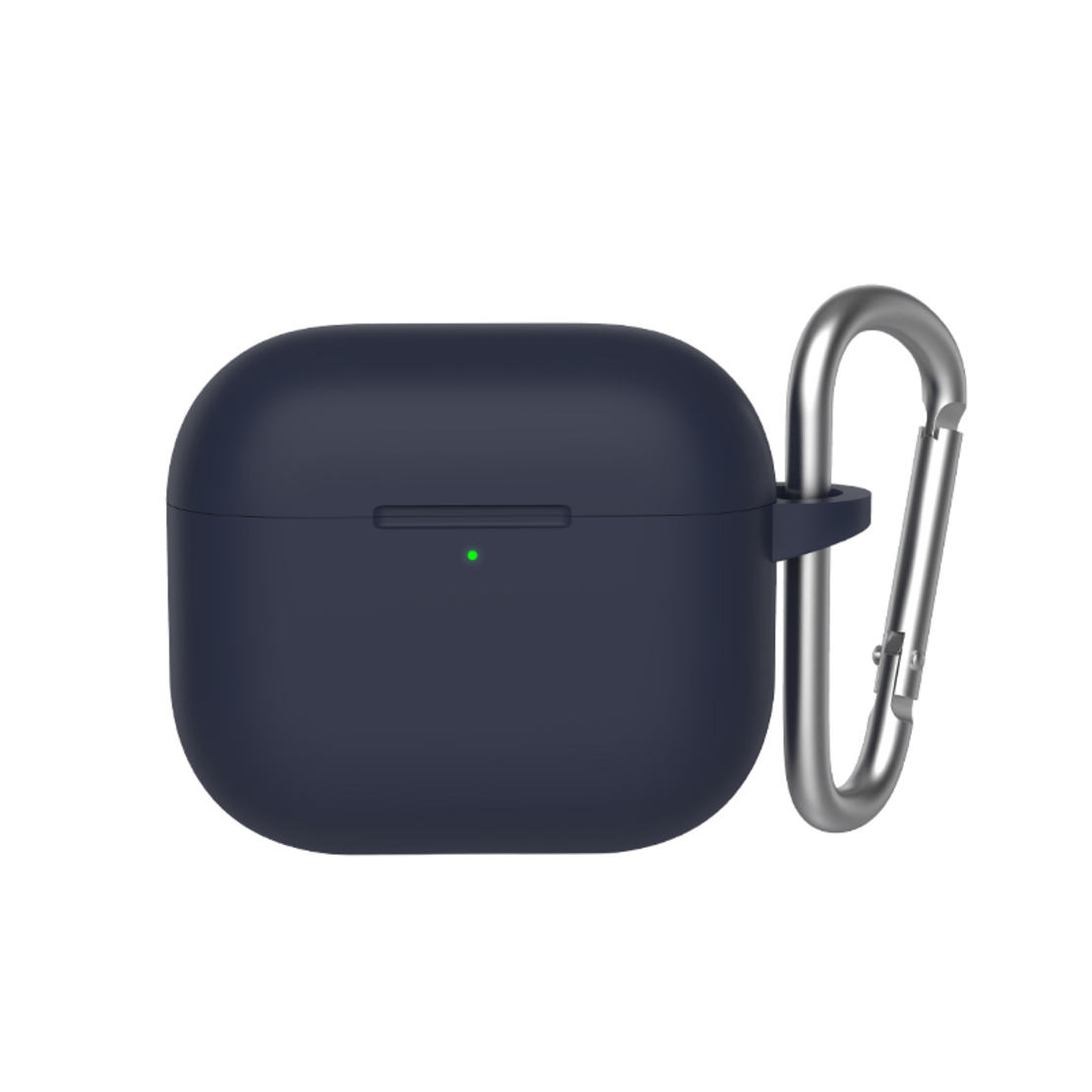 BLUEO Liquid Silicone Apple Airpods 4, тъмно син