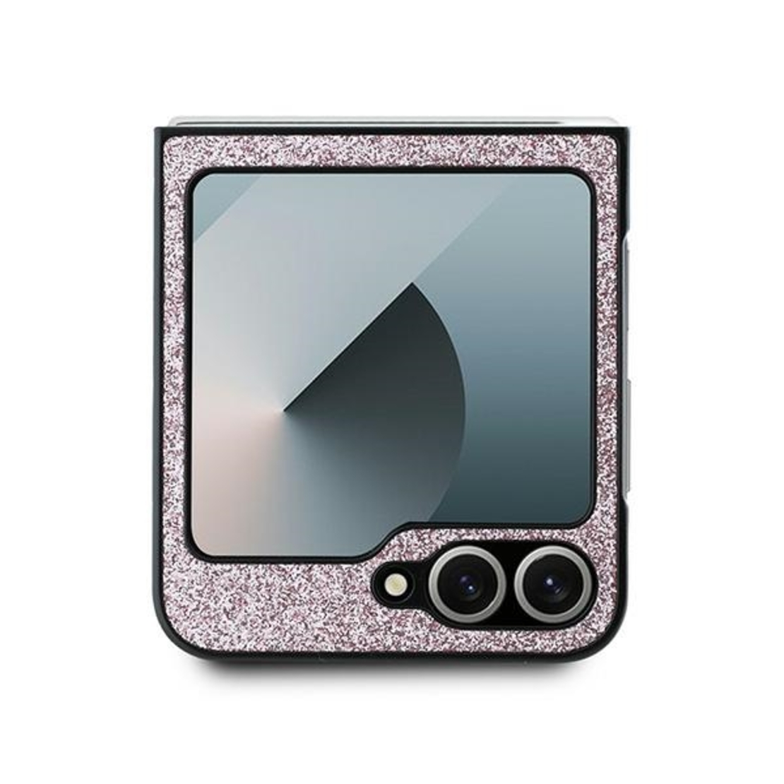 Guess GUHCZF6HGGSHP Samsung Galaxy Z Flip6 F741 pink 4G Glitter Script