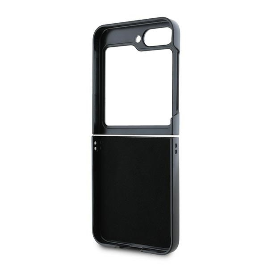 Guess GUHCZF6HGGSHK Samsung Galaxy Z Flip6 F741 black 4G Glitter Script