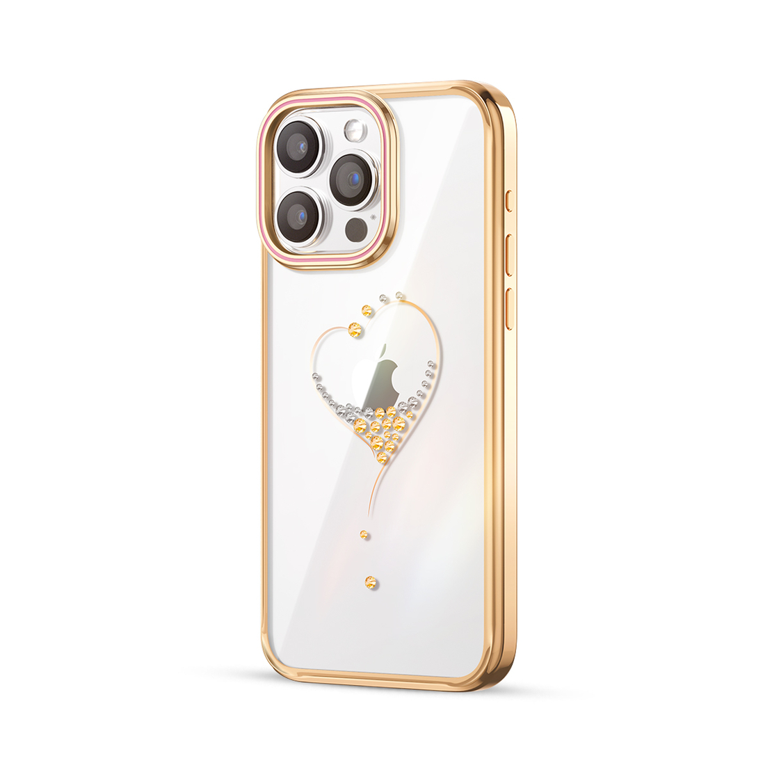 Kingxbar Case Wish Series iPhone 15, златен