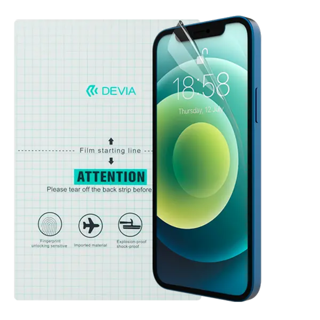 Devia Intelligent TPU Soft Protective хидрогел (Gen2)