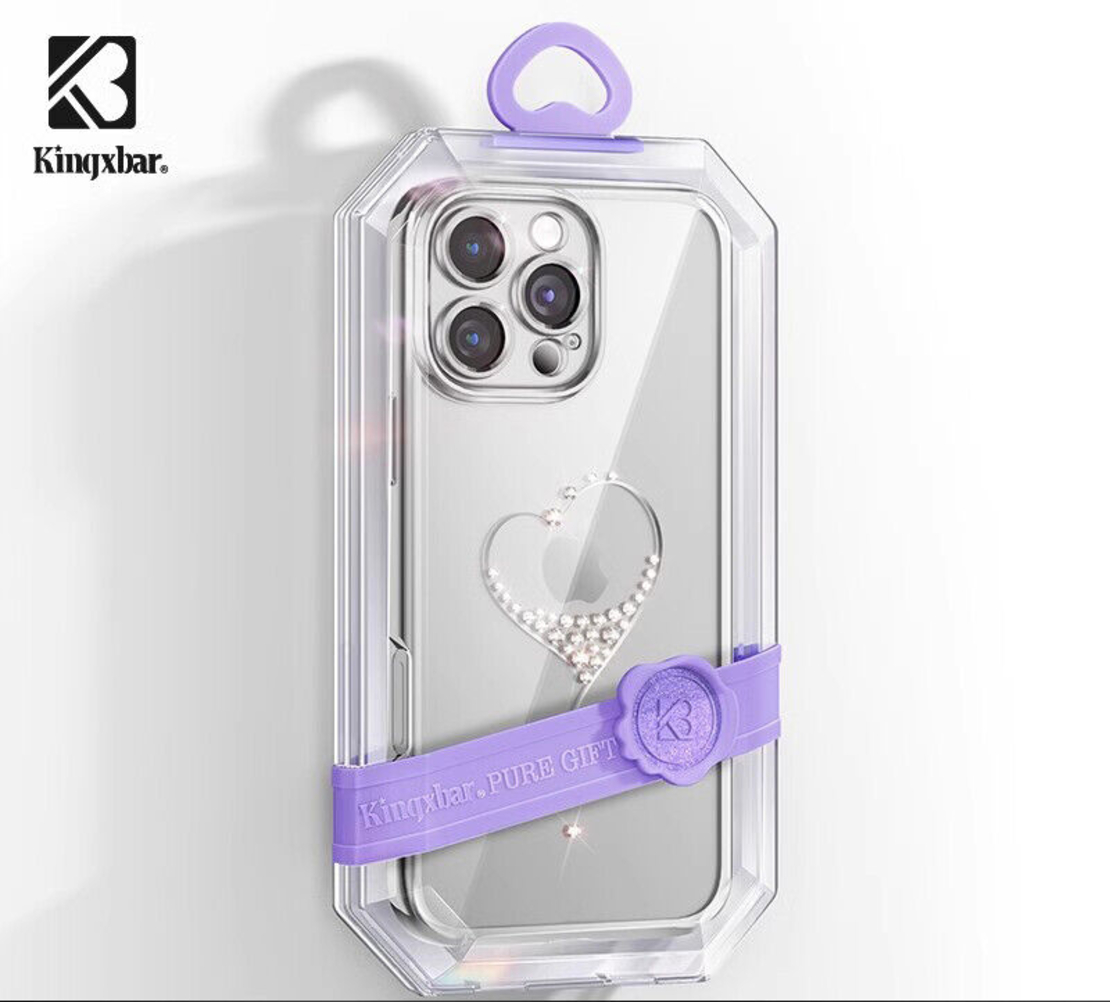 Kingxbar Case Wish Series iPhone 16, сив