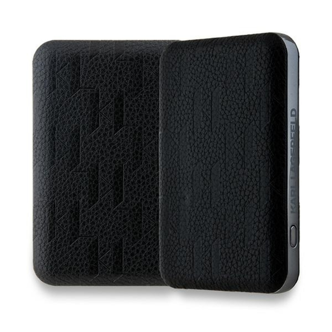 Karl Lagerfeld Powerbank MagSafe 15W 5000mAh black Karl&Choupette Head Pin MagSafe