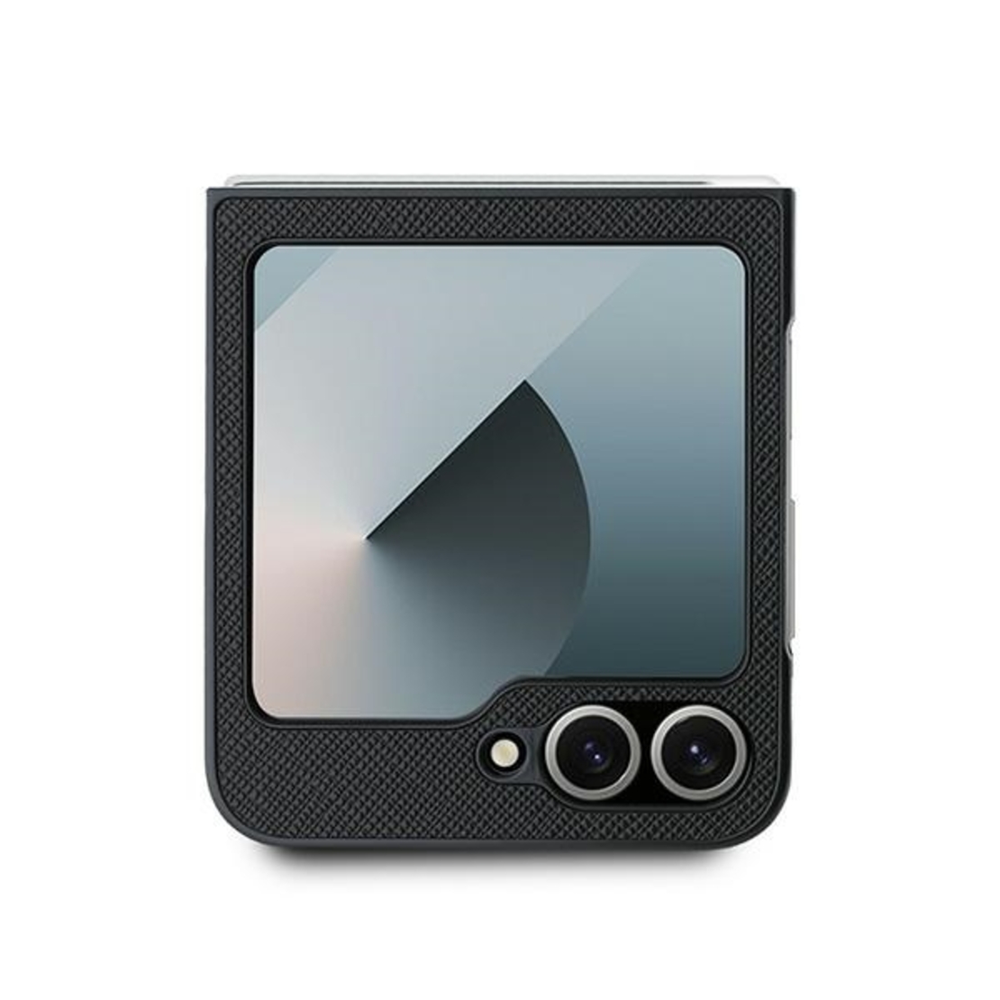 Karl Lagerfeld KLHCZF6SAPKCNPK Samsung Galaxy Z Flip6 black Saffiano Metal Pin