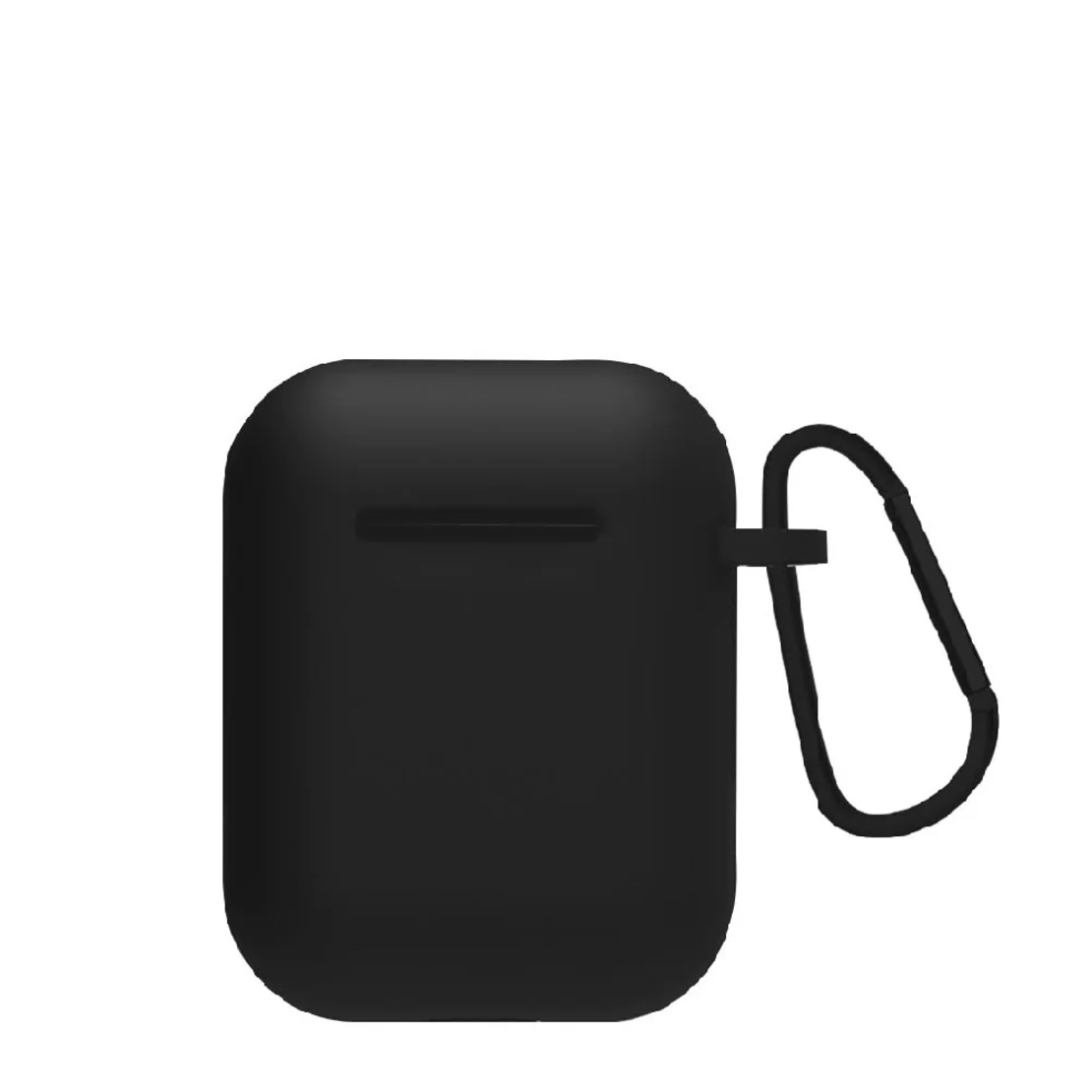 BLUEO Liquid Silicone Apple Airpods 1/2, черен