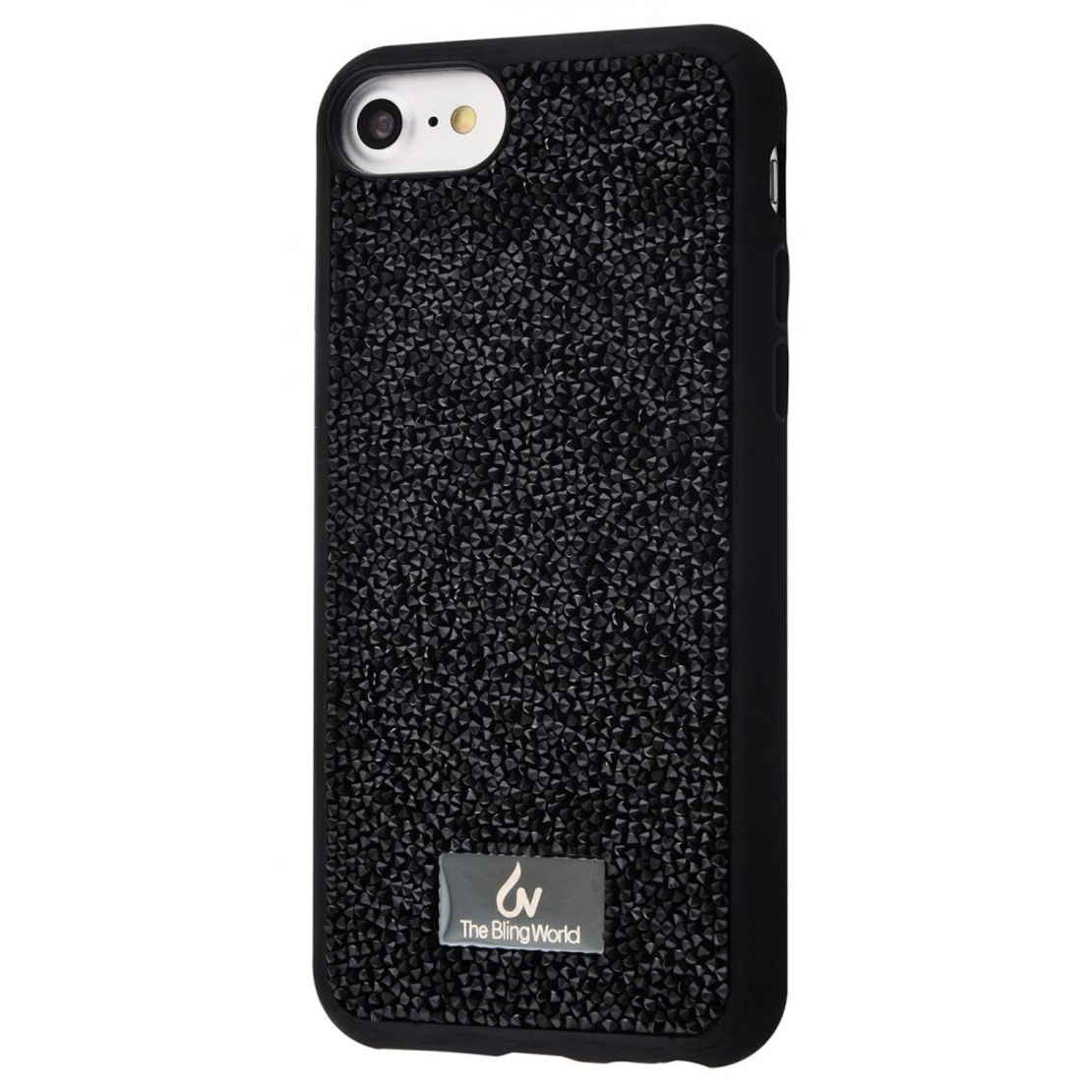The Blingworld кейс с камъни за Samsung Galaxy S24, черен