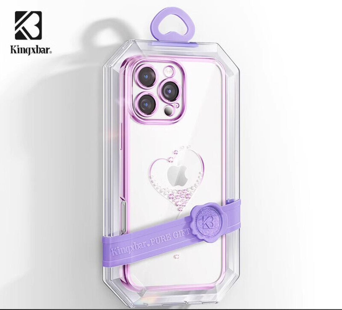 Kingxbar Case Wish Series iPhone 16 Pro, розов