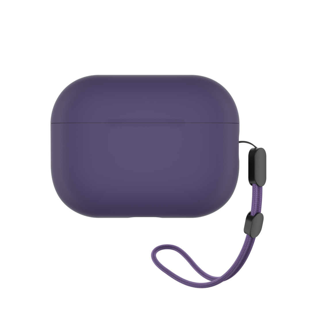 BLUEO Liquid Silicone Apple Airpods Pro 2, лилав