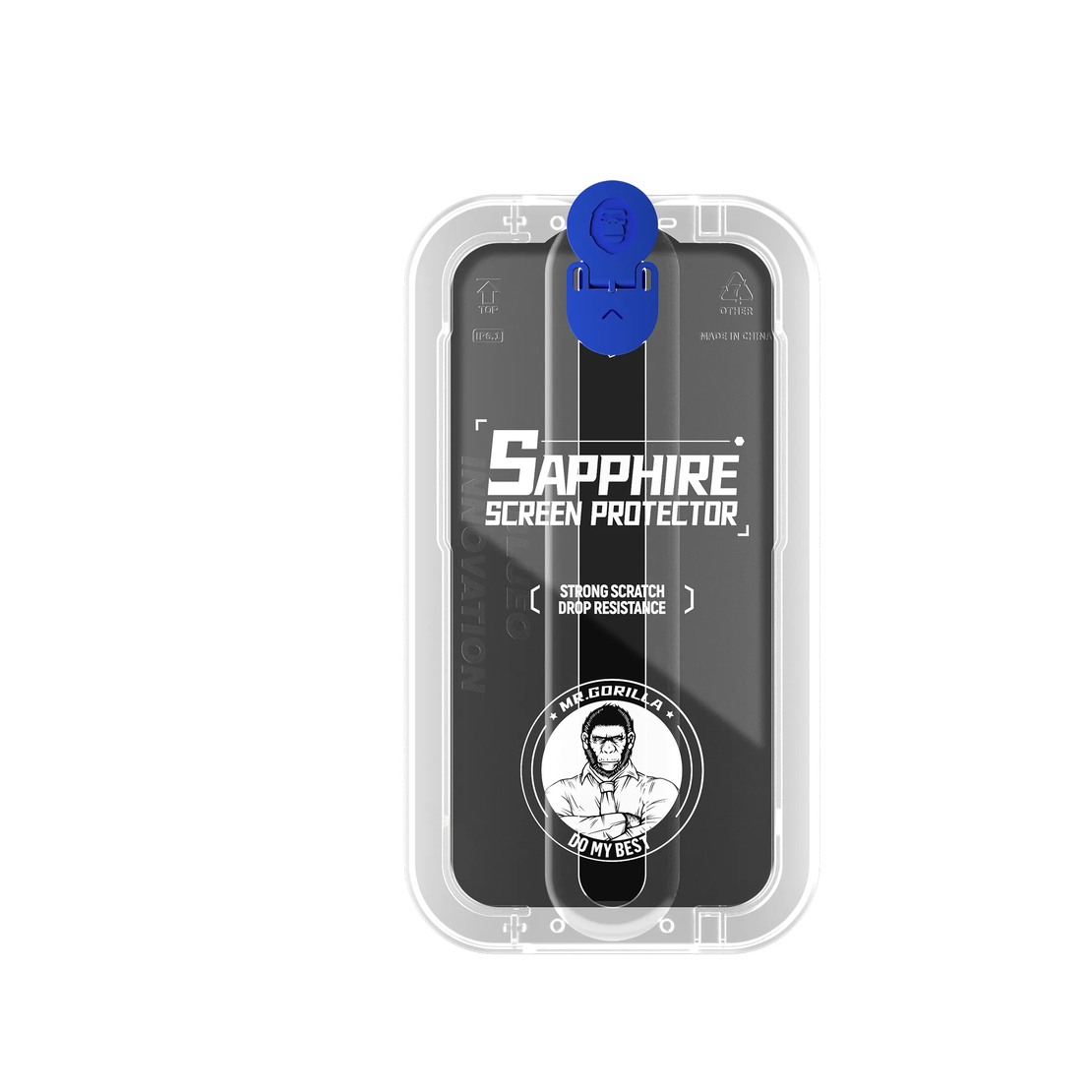 BLUEO SAPPHIRE SCREEN PROTECTOR с апликатор iPhone 15 Pro Max