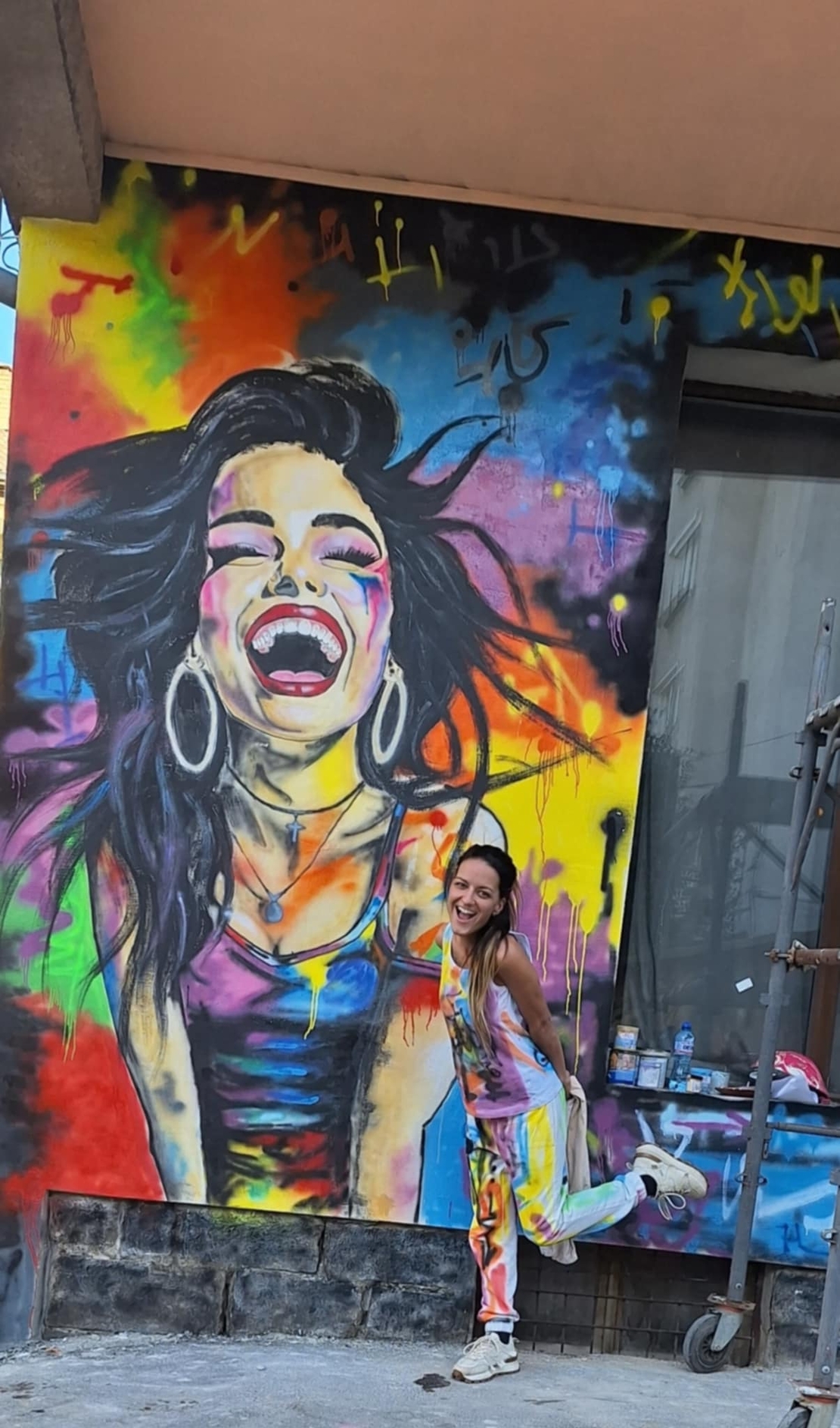 Рисунка върху фасада на къща