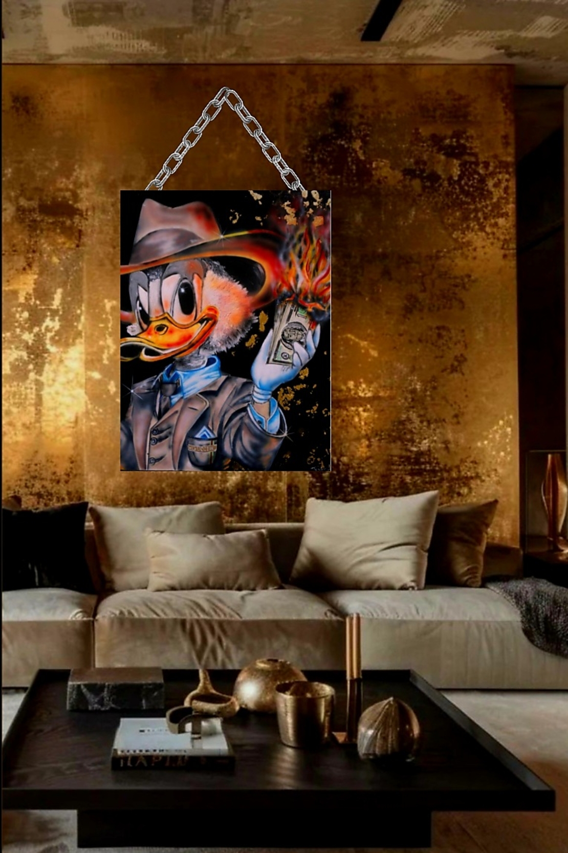 Оригинал картина ,,Money on my mind