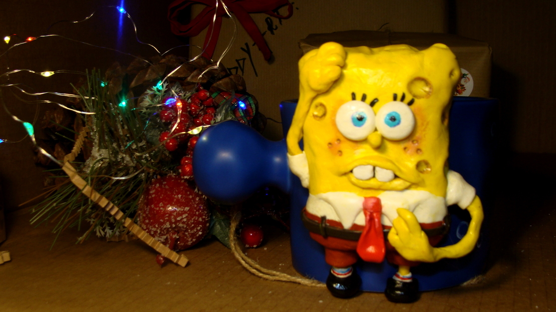 Чаша обемна фигурка ,,Spondgebob,,