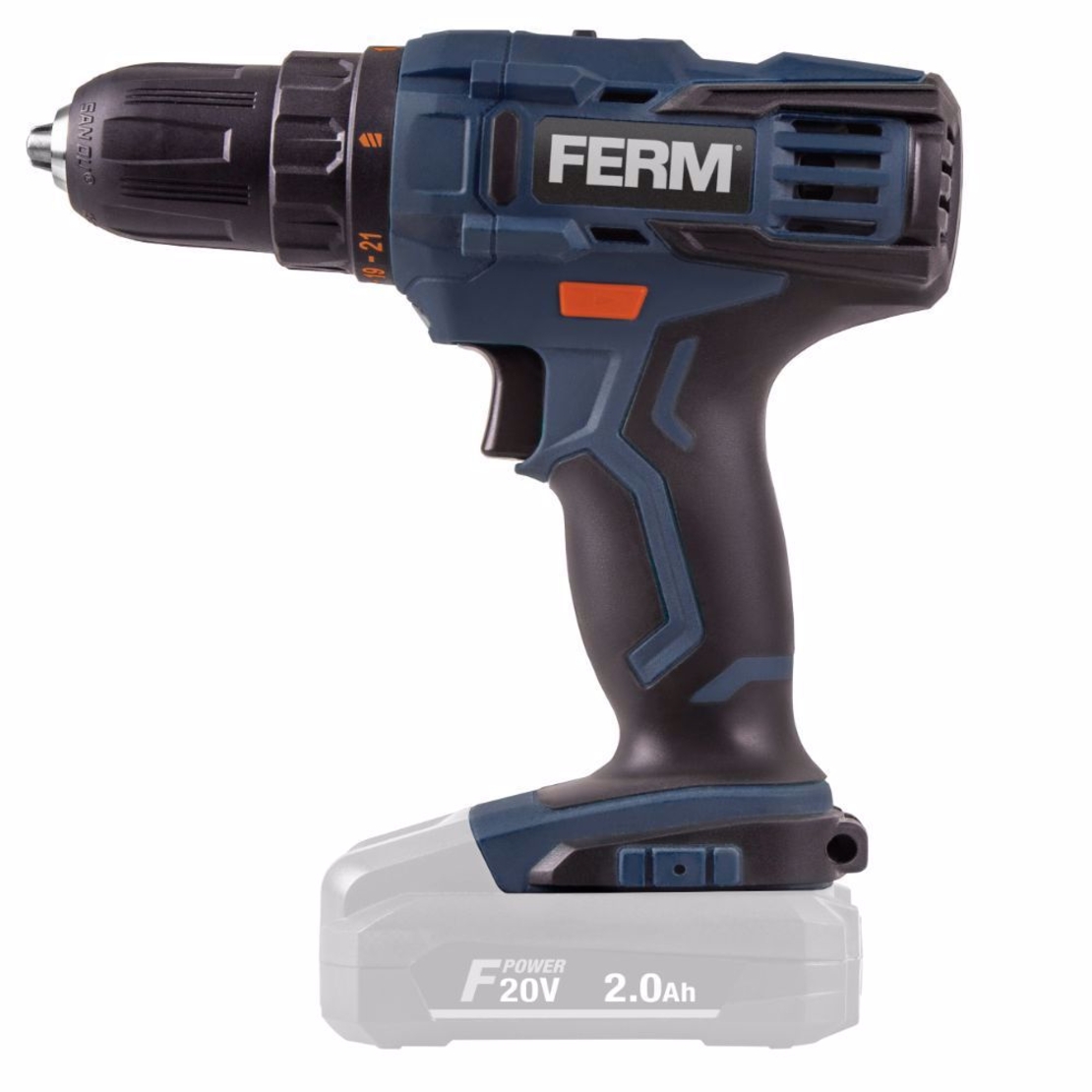 Акумулаторен винтоверт FERM CDM1143, 20 V