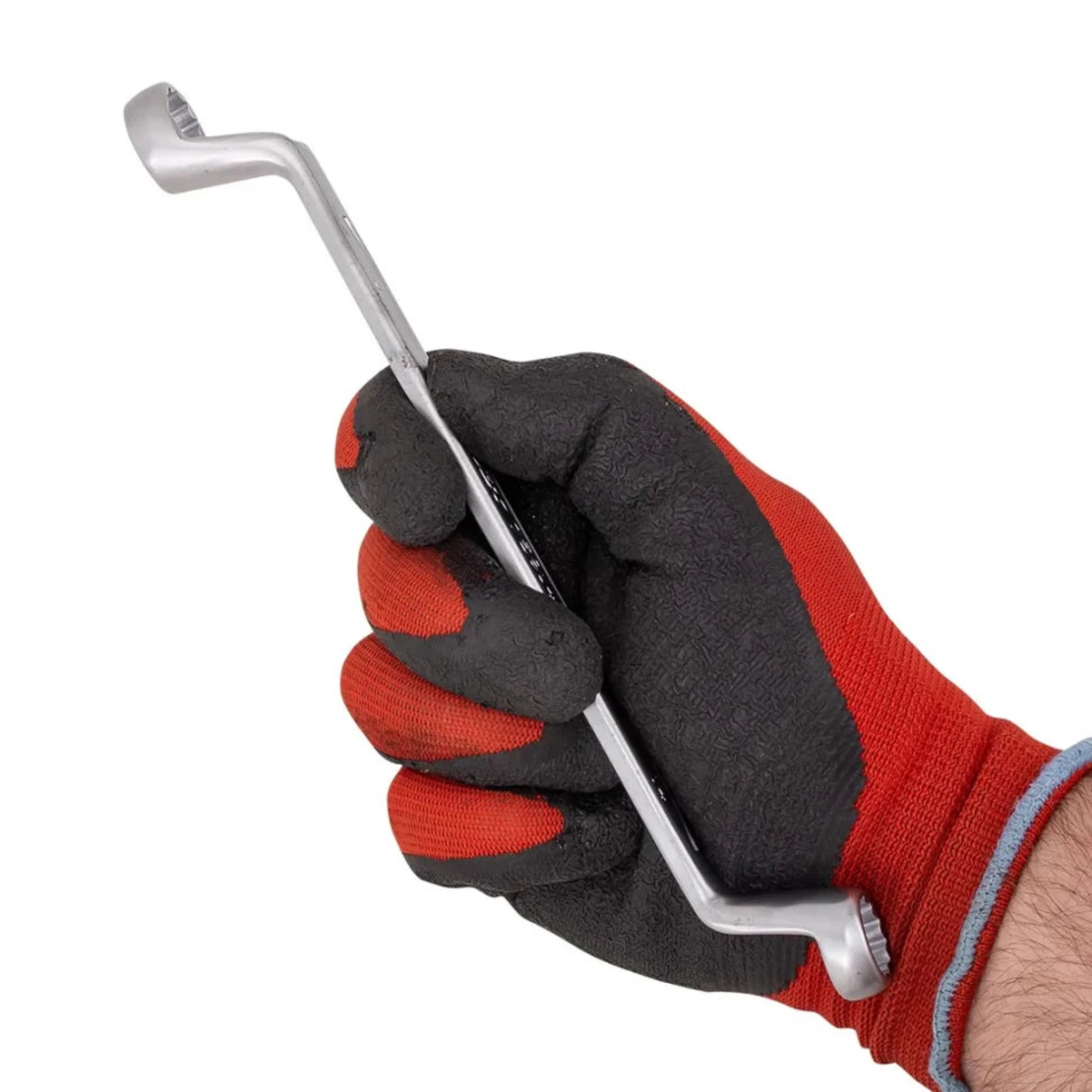 НЕМСКИ Ключове Лули Комплект FORCEKRAFT 6–17 мм 6 части + ЛЕД ФЕНЕР