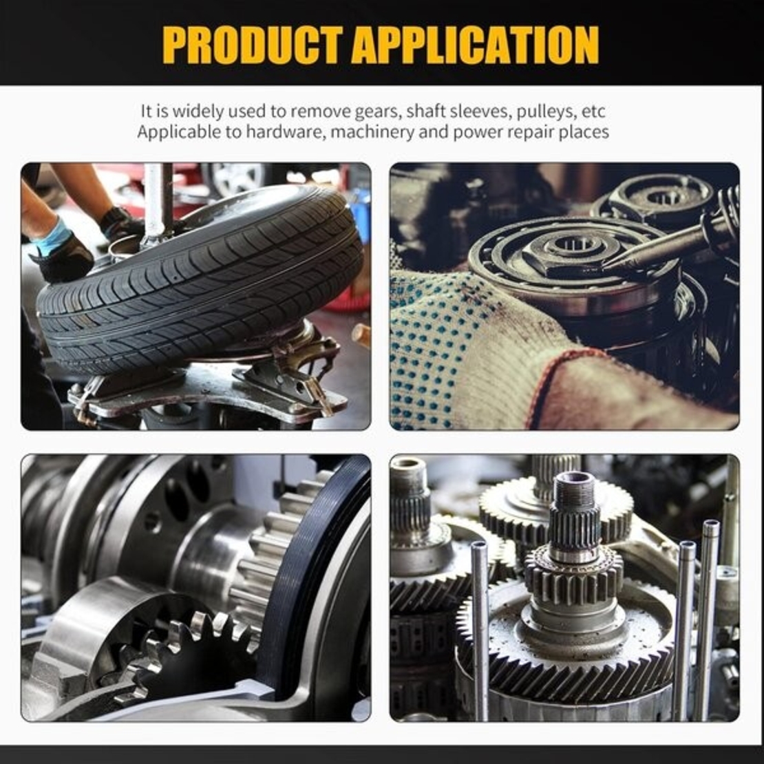 НЕМСКА ХИДРАВЛИЧНА СКОБА ЗА ЛАГЕРИ 5 ТОНА STAHLMAYER + ЛЕД ФЕНЕР