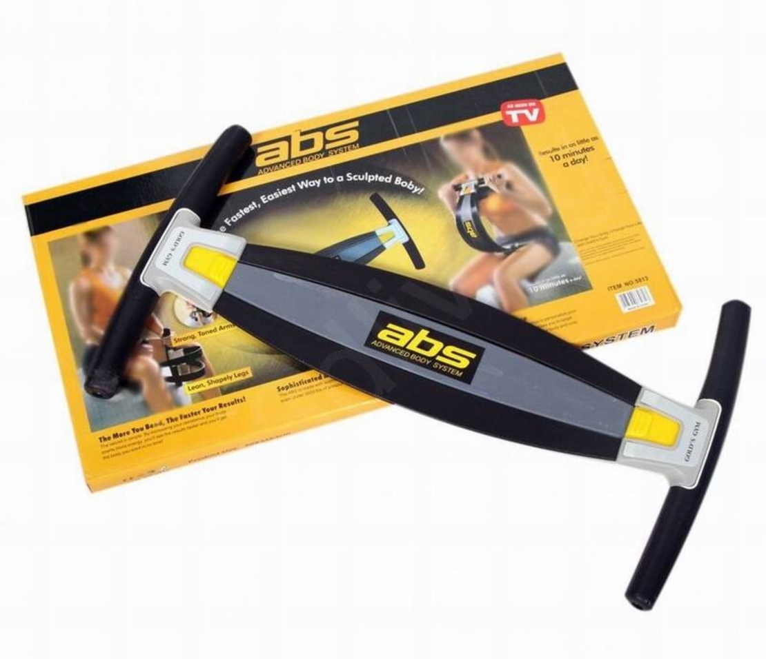 НЕМСКИ Уред за коремна преса ABS - Advanced Body System + ЛЕД ФЕНЕР..