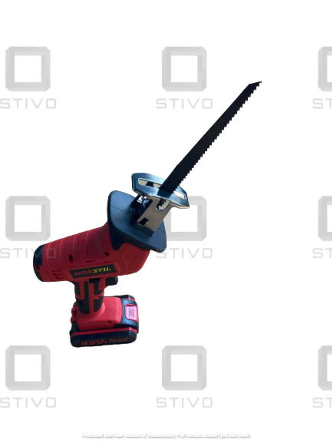 НЕМСКИ Акумулаторен Саблен Прав Трион WERSTIL Комплект + ЛЕД ФЕНЕР