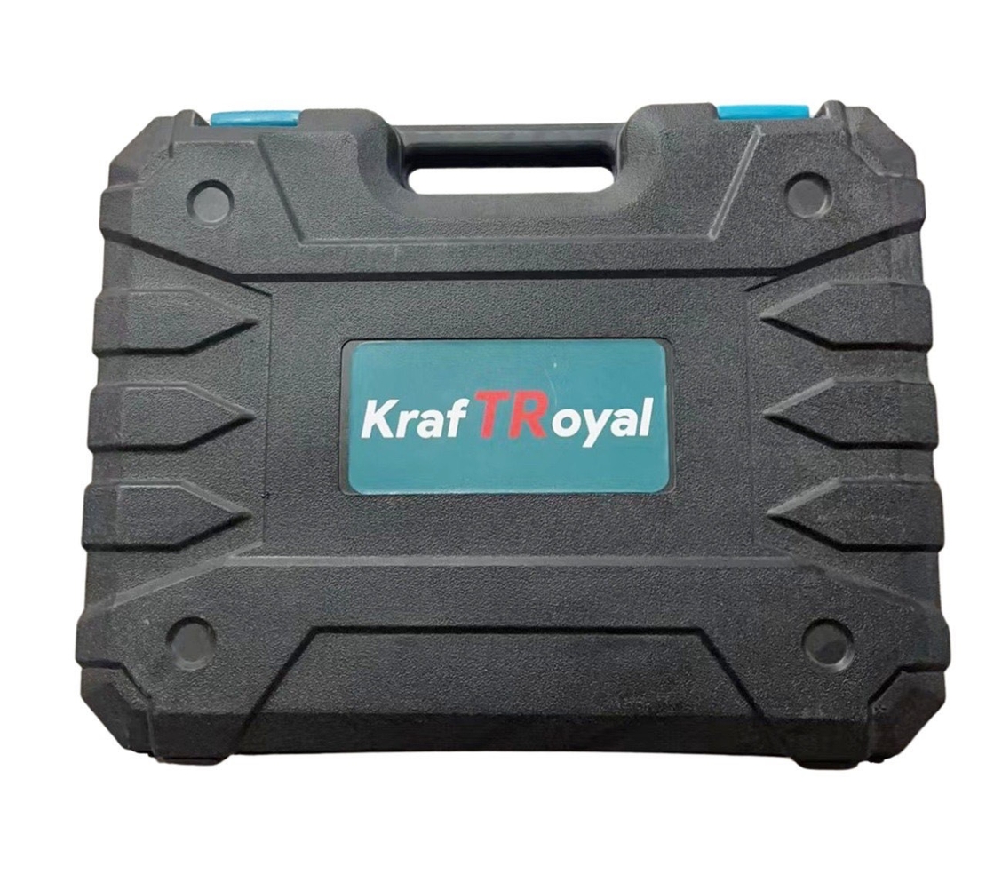 НЕМСКИ Акумулаторен Перфоратор Безчетков 36V 8,0AH KRAFTROYAL SDS PLUS Безжичен + ЛЕД ФЕНЕР