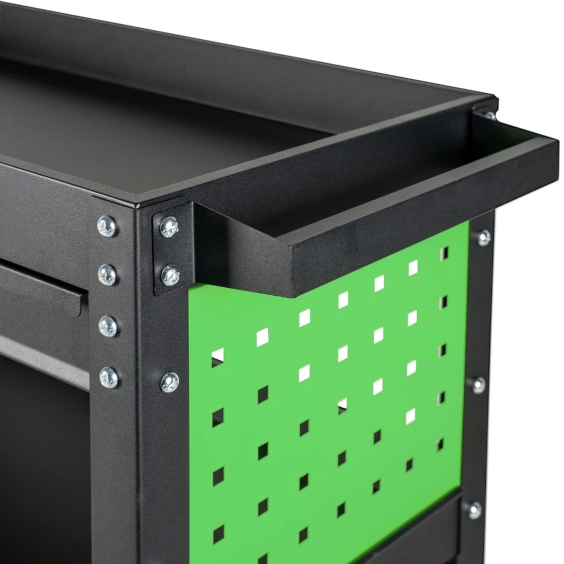 НЕМСКА Количка HAWEK С 3 Рафта И 1 Чекмедже HW-1191 + ЛЕД ФЕНЕР