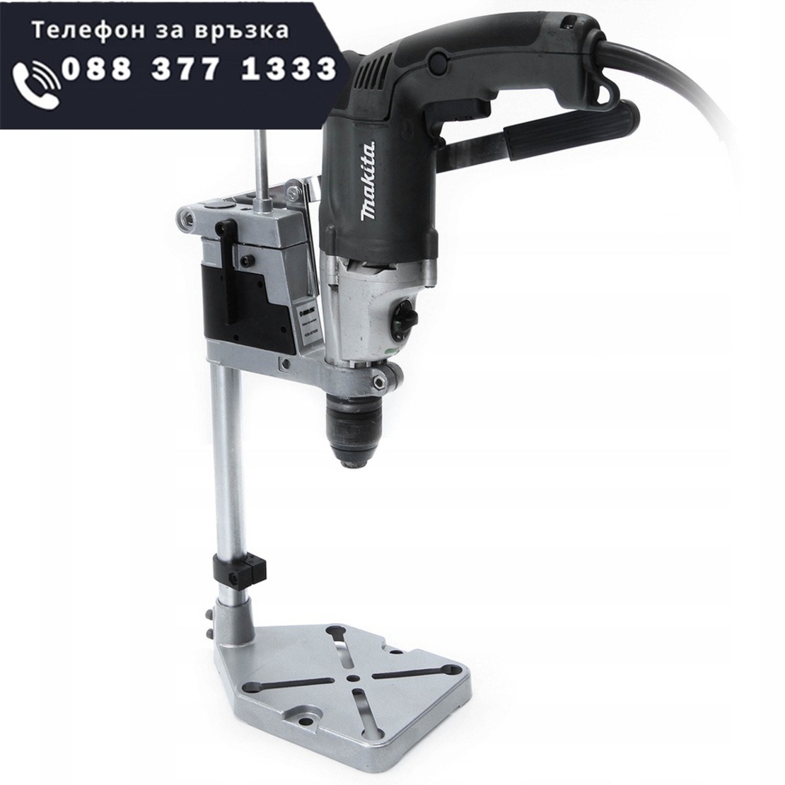 НЕМСКА Универсална Настолна Стойка за бормашина 400 мм Mar-Pol + ЛЕД ФЕНЕР