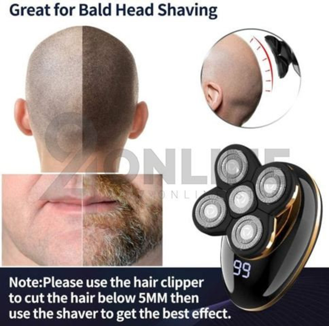 НЕМСКА Електрическа Самобръсначка VGR V-316