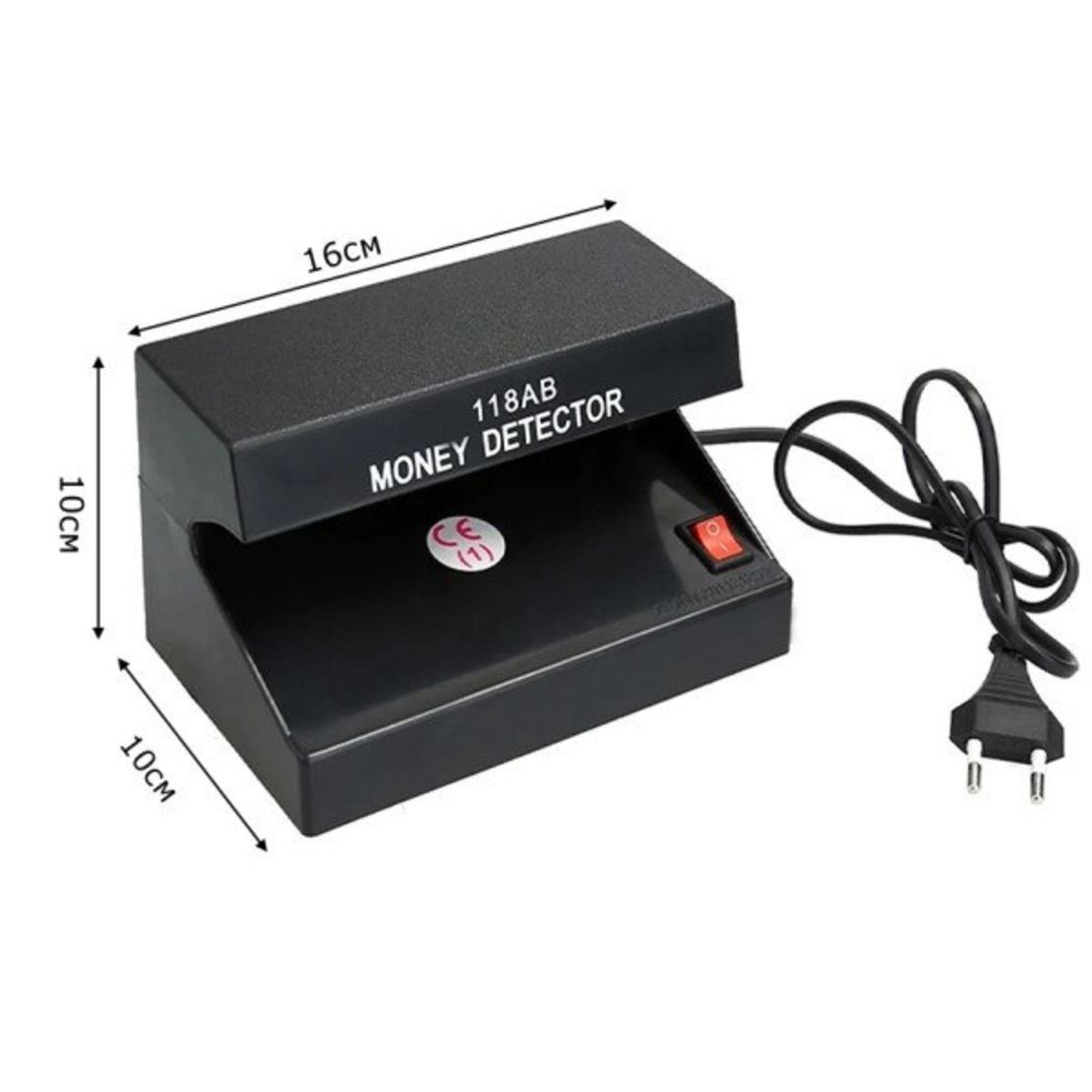 НЕМСКИ UV Детектор За Фалшиви Банкноти + Подарък ЛЕД ФЕНЕР