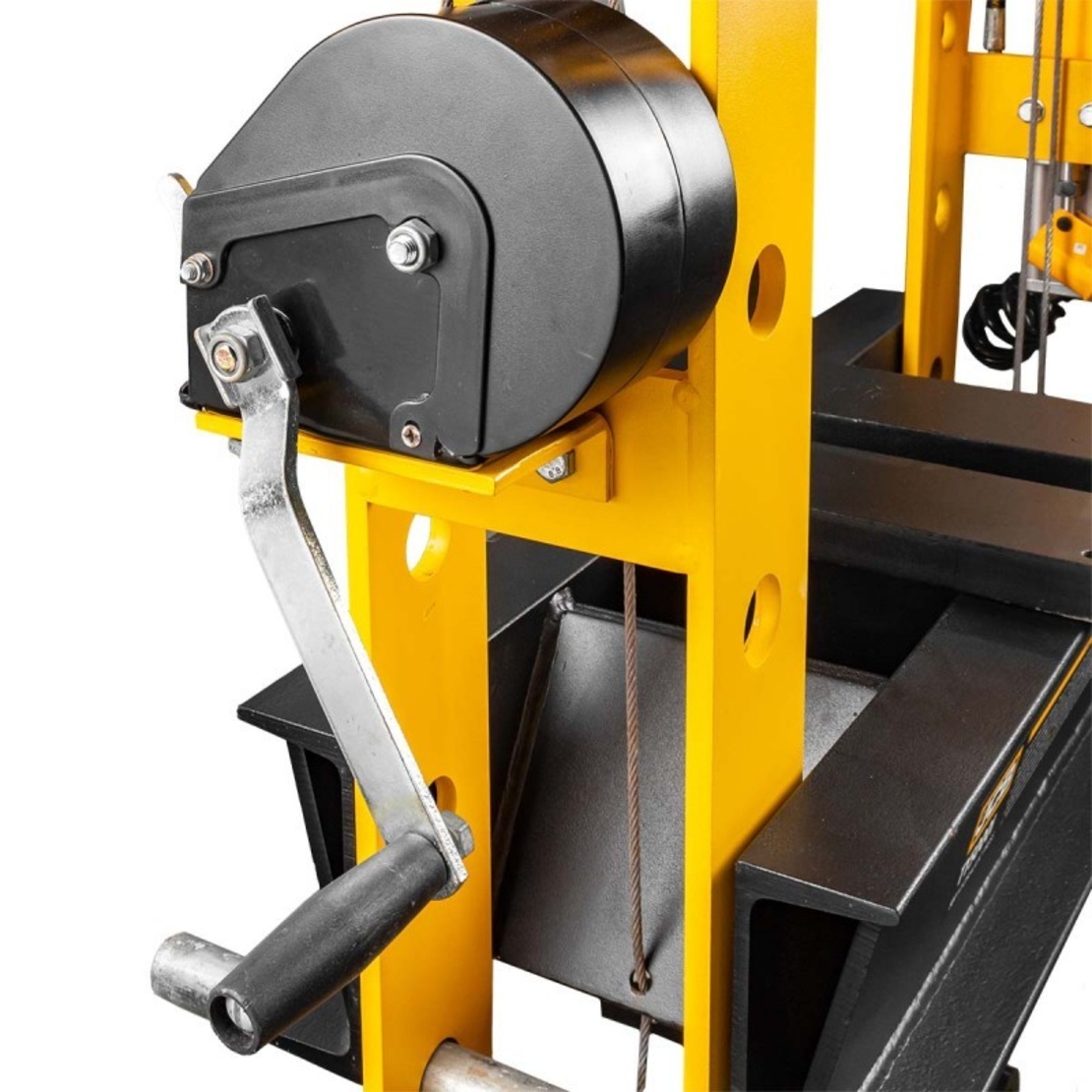 НЕМСКО Пневматично – Хидравлична Преса 50 тона JCB с Манометър TY50001 + ЛЕД ФЕНЕР